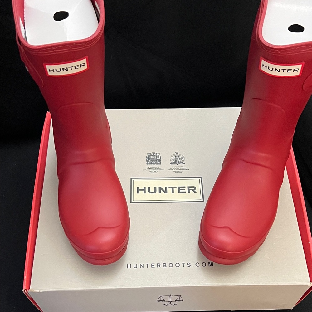 Hunter Classic Red Waterproof Boots